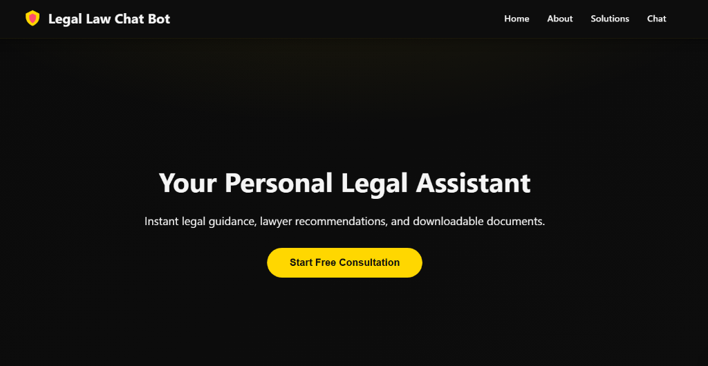Law chatbot
