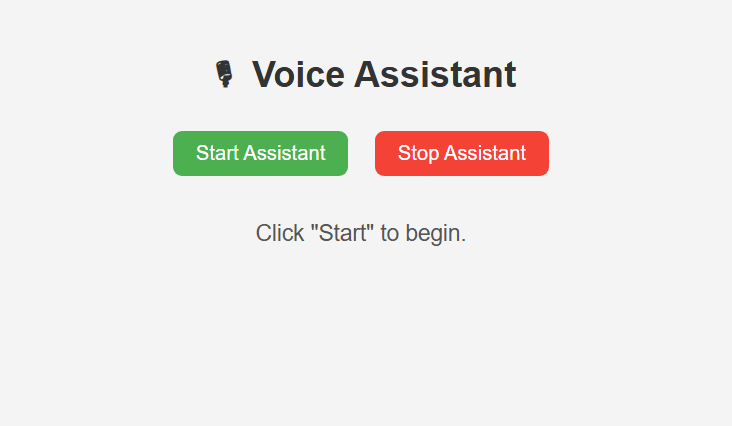 Voice Assistant